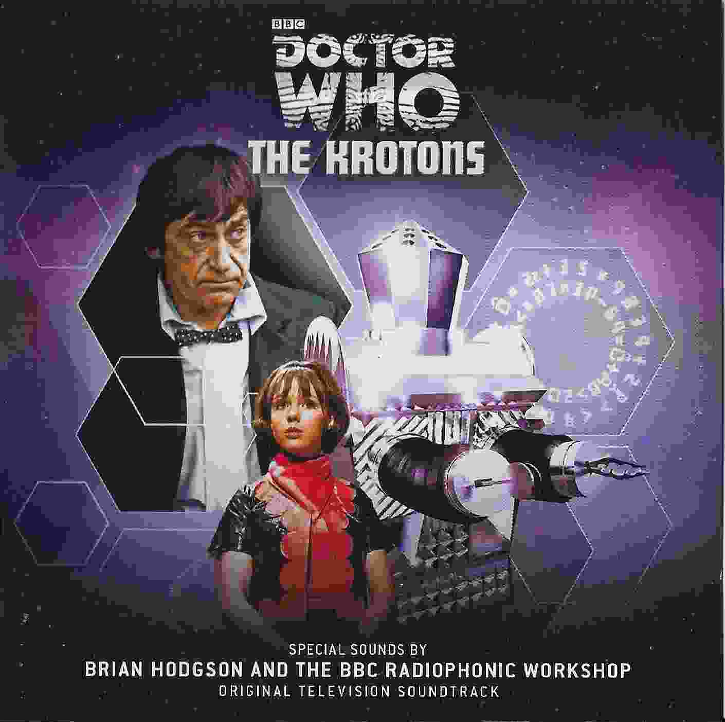 Picture of SILCD 1371 Doctor Who - The Krotons by artist Brian Hodgson and the BBC Radiophonic Workshop from the BBC records and Tapes library